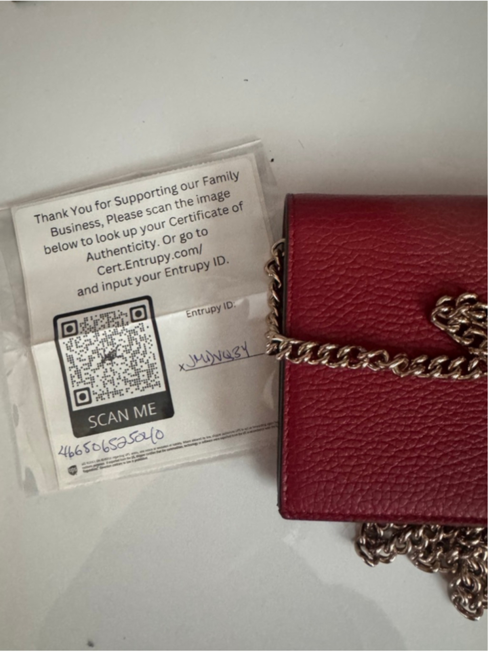 Gucci Betty Wallet on Chain - Picture 13 of 15